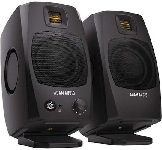 Adam D3V Studio Monitor Speakers 3.5" 240W (Pair) Black