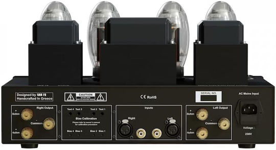 Lab12 Toroid version Λαμπάτος Τελικός Ενισχυτής Hi-Fi Stereo SUARA Mk2 (KT150) Ασημί