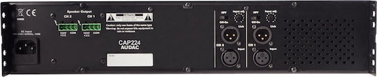 Audac Τελικός Ενισχυτής PA 240W/100V