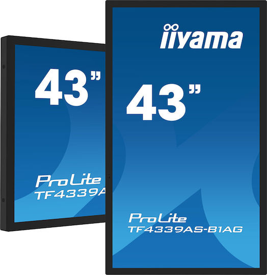 Iiyama Prolite Afișaj Public LCD IPS 4K UHD 43" cu Ecran Tactil