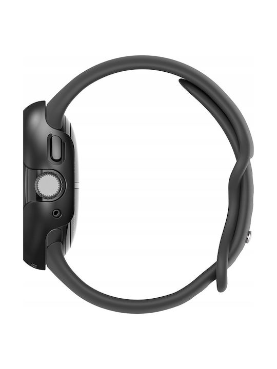 Spigen Thin Fit Πλαστική Θήκη σε Μαύρο χρώμα για Google Pixel Watch 3, 2, 1
