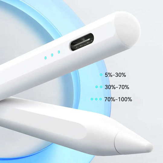 Joyroom JR-X15 Digitală Stilou Tactil pentru iPad 2018+ de culoare Alb