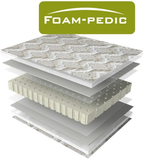 Extra Strom Mattress Topper Foam Pedic King Size Foam 180x200x5cm