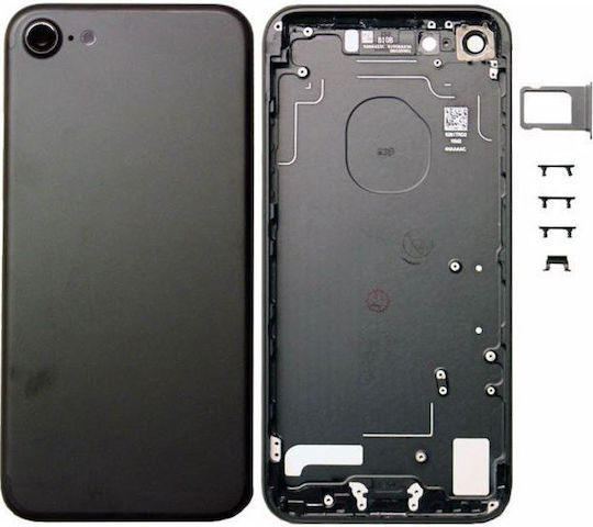 Batterieabdeckung Schwarz für iPhone 7, iPhone 8.