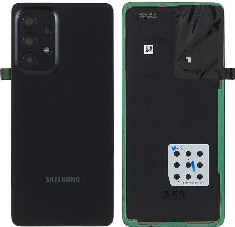 Batterieabdeckung Schwarz für Galaxy A53