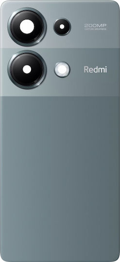Akkudeckel Batterietür Kleber Xiaomi Redmi Note 13 Pro 4G Waldgrün