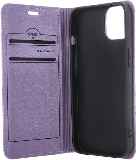 Smart Caro Hülle Motorola Edge 40 Neo Lila