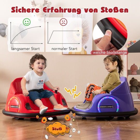 Kids Electric Car One-Seater with Remote Control 6 Volt Red