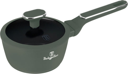Berlinger Haus Matte Green Collection Κατσαρολάκι Γάλακτος από Αλουμίνιο 1.2lt / 16cm