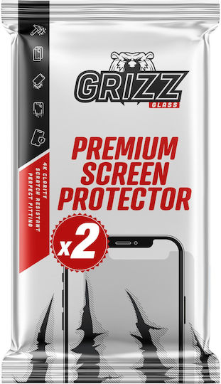 GrizzGlass Hybridglass Camera Protection Tempered Glass Transparent for the Motorola Razr 40 Ultra