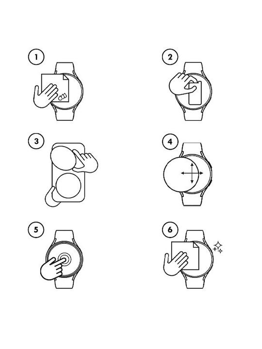 GrizzGlass CeramicFilm Screen Protector για το Amazfit T-Rex / T-Rex Pro 1τμχ