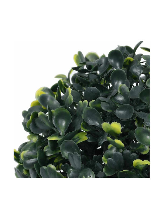 Buxus În Ghiveci Cu Lumini LED 4 Bucăți vidaXL