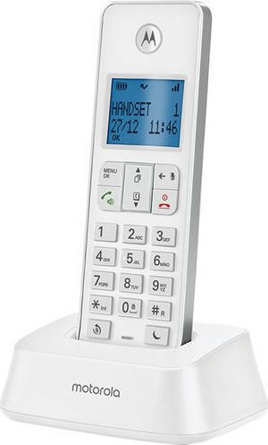 Motorola IT.5.1X Cordless Phone with Greek Menu White