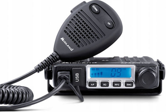 Midland Go USB Auto CB 4W mit Monochromdisplay