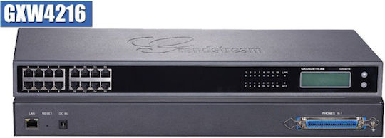 Grandstream GXW4216 v2 Gateway VoIP cu 16 porturi FXS și 1 porturi Ethernet