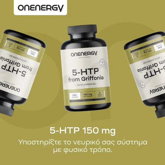 OnEnergy 5 HTP 150mg 240 Κάψουλες