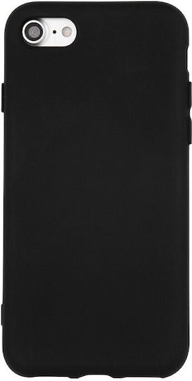 TelForceOne Umschlag Rückseite Silikon Schwarz (Galaxie M13)