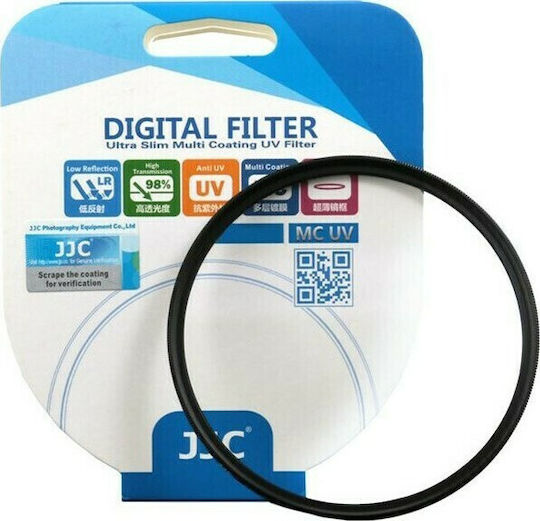 JJC A + Ultra Slim Multi-Coated UV Lens Filter Diameter 55mm with MC Coating for Camera Lenses
