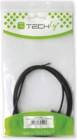 Techly USB to 30-Pin Cable Μαύρο 1.2m (305113)