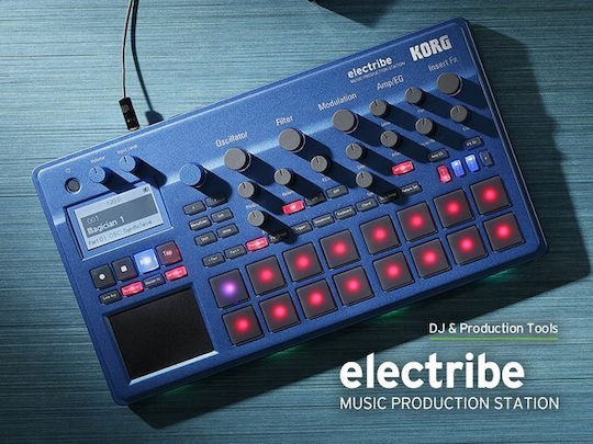 Korg Midi Controller Electribe Blue Decksaver Set Μπλε