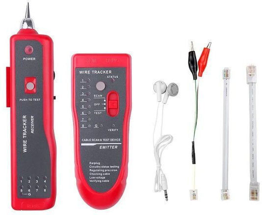 Andowl Q-W7 Tester Καλωδίων Δικτύου RJ45 / RJ11 / BNC