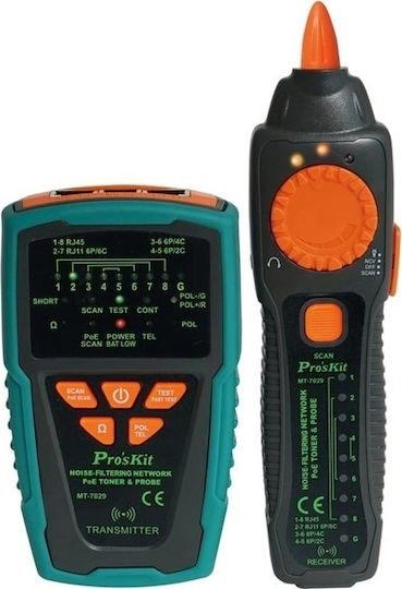 Proskit MT-7029N Kabeltester Netzwerk RJ45 Digital