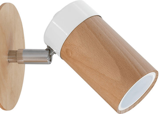 Luminex Μονό Σποτ με Ντουί GU10 σε Καφέ Χρώμα Luminex Μονό Σποτ με Ντουί GU10 σε Καφέ Χρώμα