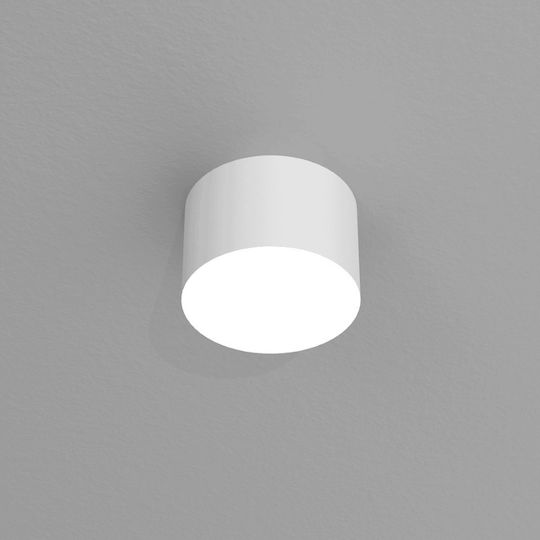 Eko Light Dixie Μονό Σποτ με Ντουί GX53 σε Λευκό Χρώμα