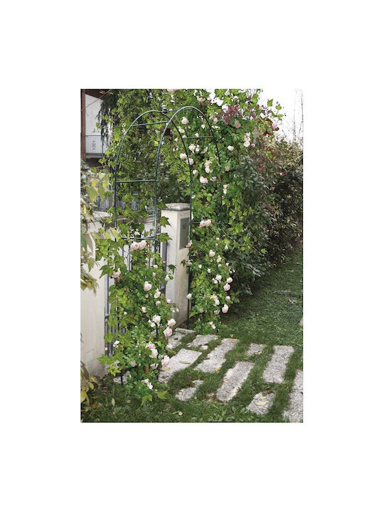 Gartenbogen aus Metall 130x37x240cm Schwarze 3449 Gartenbogen aus Metall 130x37x240cm Schwarze 3449