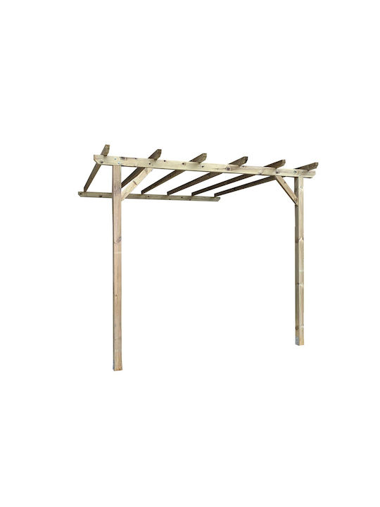 Gartenlaube aus Holz mit Decke 300x300cm