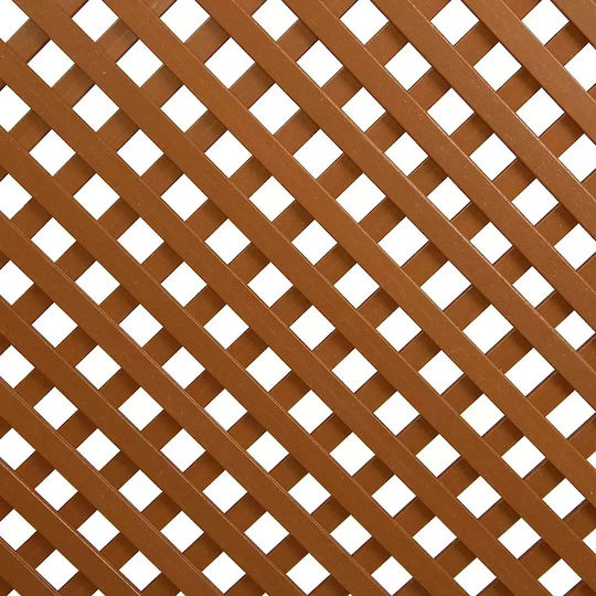 Grătar De Grădină Din Plastic 100x200cm Maro 45010002