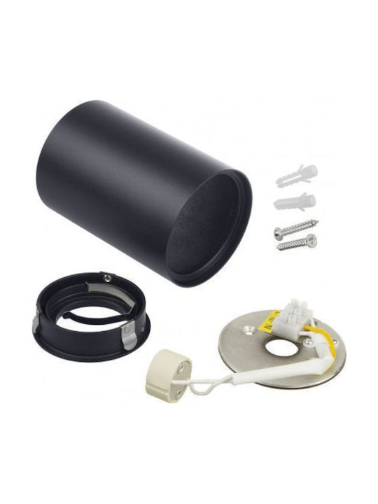 Maclean Energy Monos Spot cu Soclu GU10 în Culoare Negru