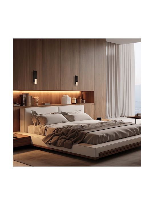 Eko Light Μονό Σποτ με Ντουί GU10 σε Μαύρο Χρώμα