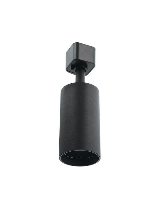Vito Single Spot with Socket GU10 in Black Color