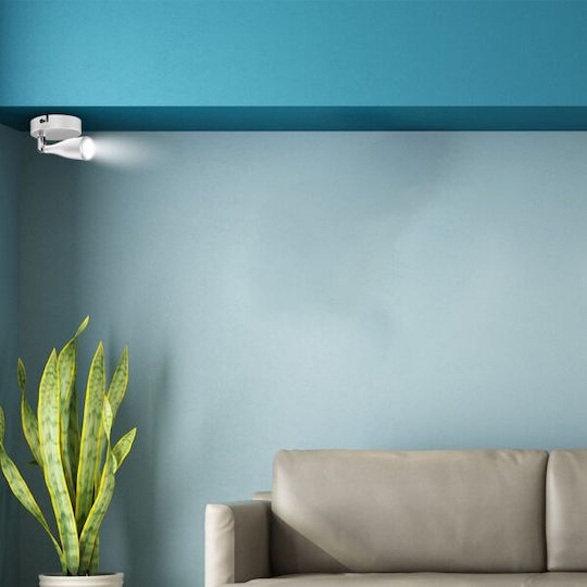 V-TAC Einzel LED Warmes Weiß Spot in Weiß Farbe