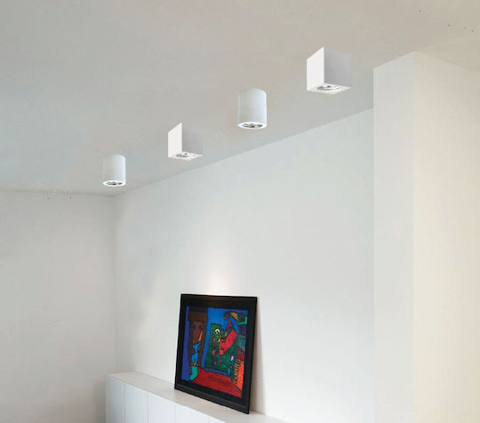 Inlight Einzel Spot mit Fassung GU10 in Weiß Farbe