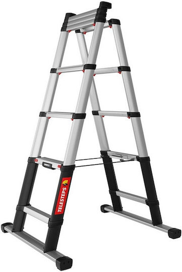Telesteps Teleskop-Aluminiumleiter Combi Line 3m 72430-681