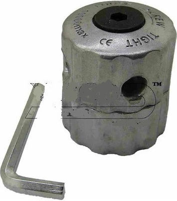 Visco Parts Χειροκίνητη Κεφαλή Αλουμινίου με Βίδα Συγκράτησης 4 Εξόδων Universal