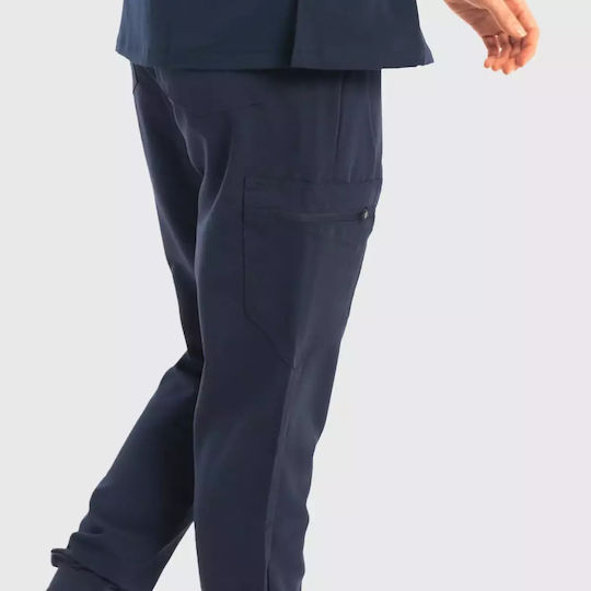 Dr. Scrub Γυναικείο Ιατρικό Παντελόνι Navy Μπλε