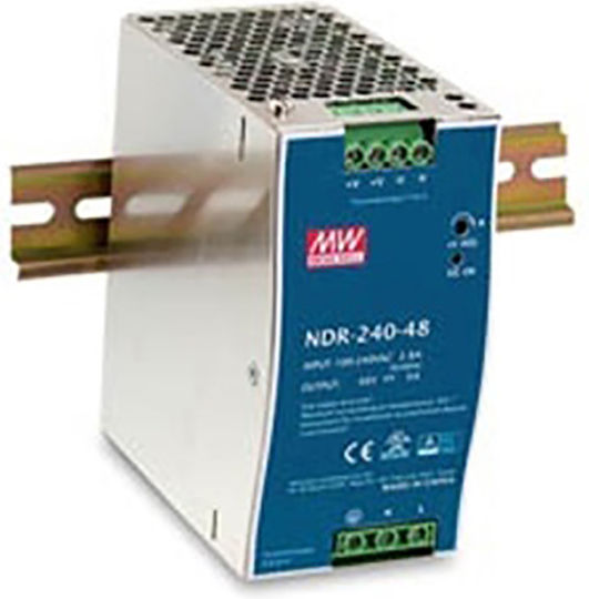 Mean Well Sursă de Alimentare pe Șină DIN cu Ieșire 48V și Putere 240W 5A