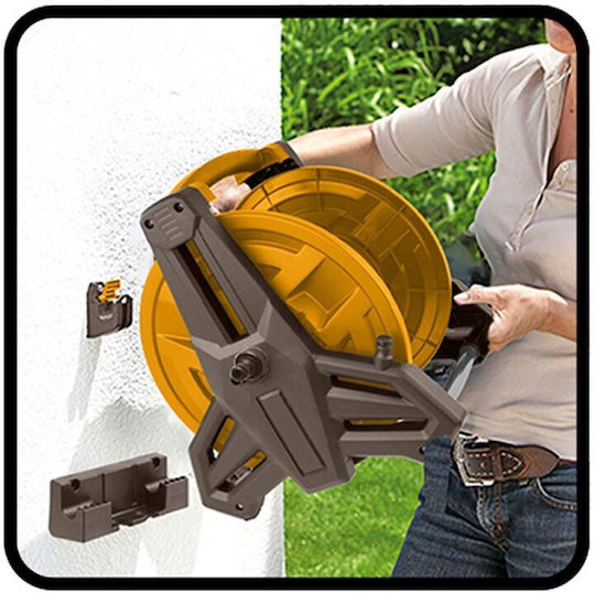 Ingco Watering Wind Wall Mounted for Hose up to 40m
