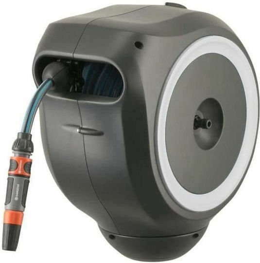 Gardena Rollup S Automatic Вятър за Поливане Стенен с Маркуч 15м S
