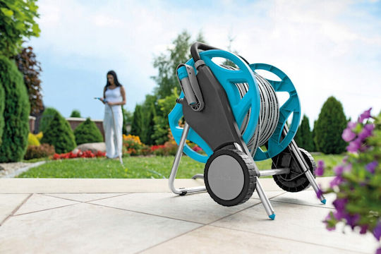Cellfast Wheeled Garden Hose Box Hose Included 30m
