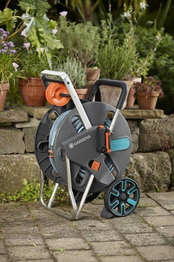 Gardena Cleverroll L Easy Wheeled Garden Hose Box for Hose up to 50m