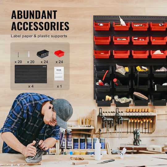 Panel 48 Organizer Boxes Accessories Size 950 X 542 X 172 Mm
