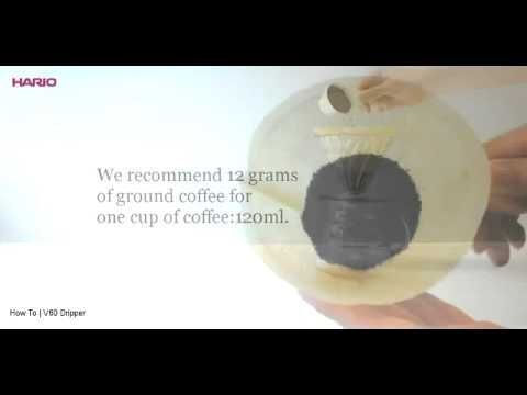 Hario V60 01 Clear 01 Plastic Coffee Dripper 115x100x82mm