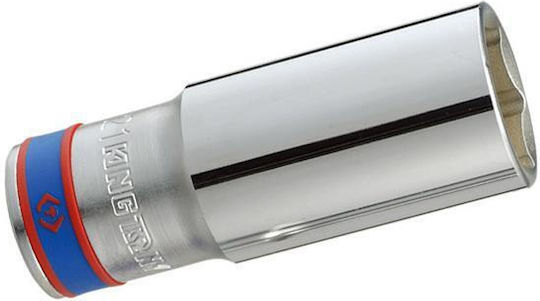 King Tony Nuss Sechskant Spritzfilter Wasserhahn mit Vierkant-Antrieb 1/2" Durchmesser 41mm 1Stück