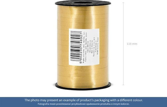 Plastic Ribbon Decoration Red 5 Mm Universal Party Deco