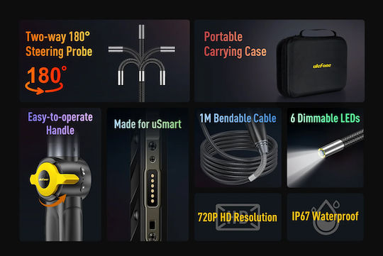 Ulefone Endoscope Camera 1280x720 pixels with 1m Cable