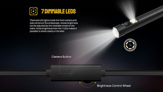 Ulefone E02 Endoscope Camera 720x480 pixels for Mobile